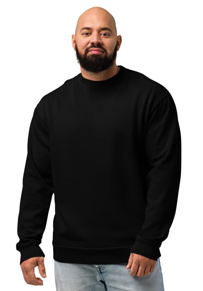 Unisex Urban Sweatshirt | Lane Seven LS16004 — Black