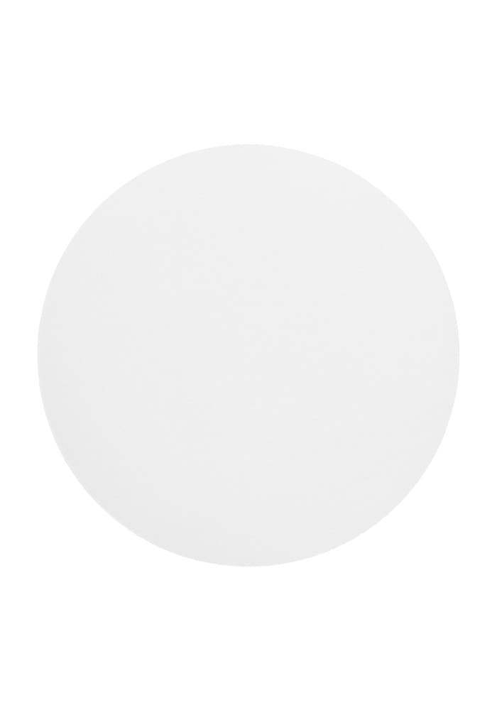 Round Mouse Pad — White