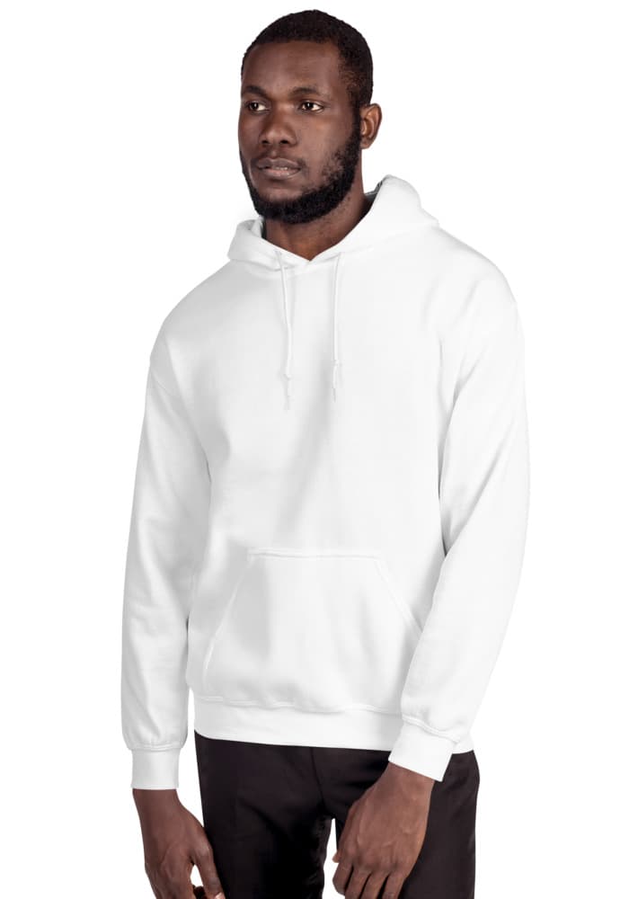 Unisex Heavy Blend Hoodie | Gildan 18500 — White