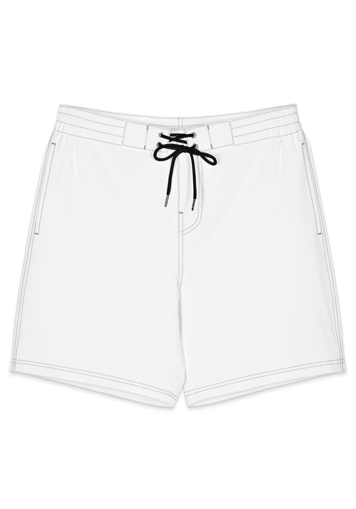 All-Over Print Men's Board Shorts — Black