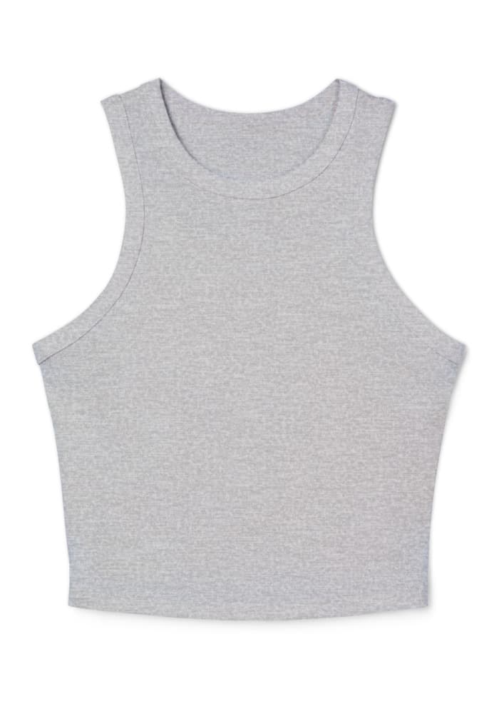 Women's Micro Rib Racer Tank Top | Bella+Canvas 1019 — Athletic Heather
