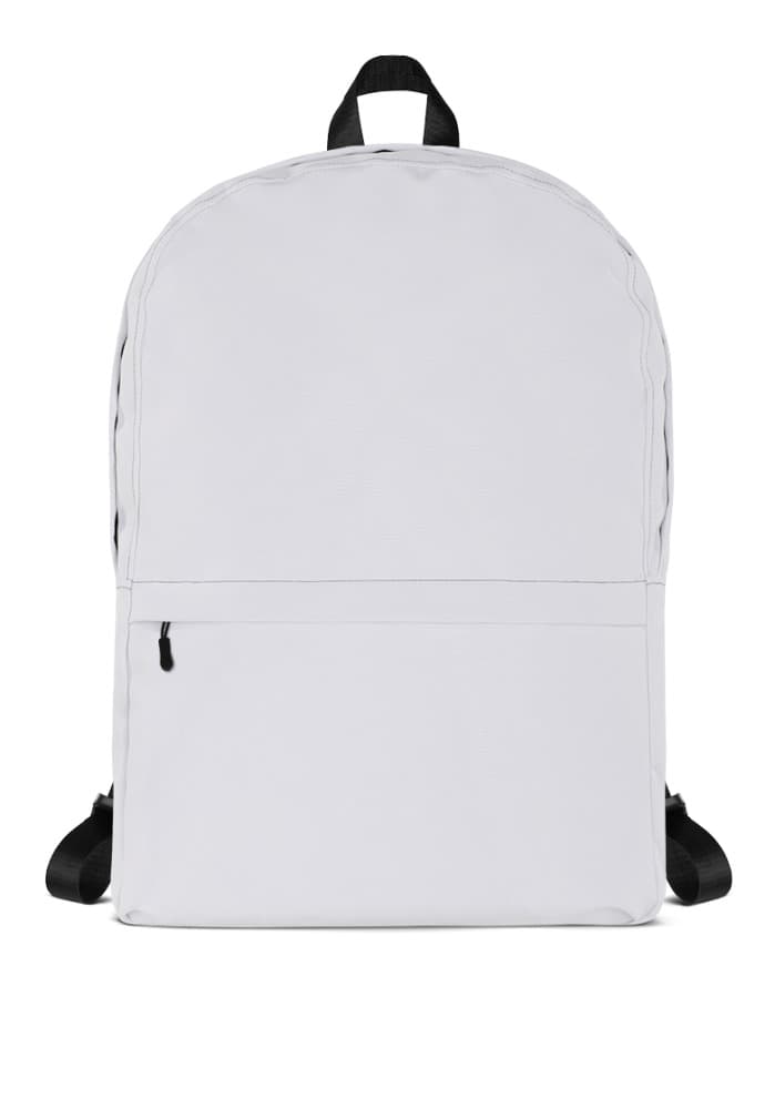 All-Over Print Backpack — White