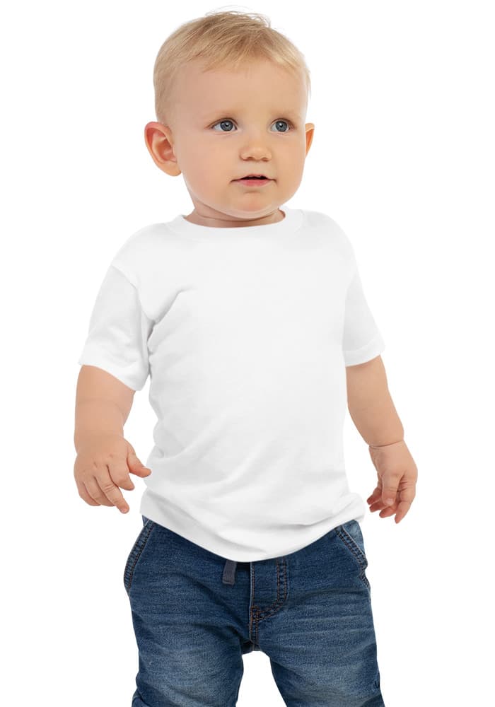 Baby Staple Tee | Bella + Canvas 3001B — White
