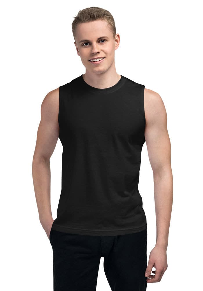 Unisex Muscle Shirt | Bella + Canvas 3483 — Black