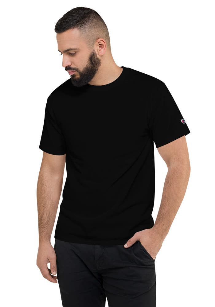 Men's Champion Heritage T-Shirt | T105 — Black