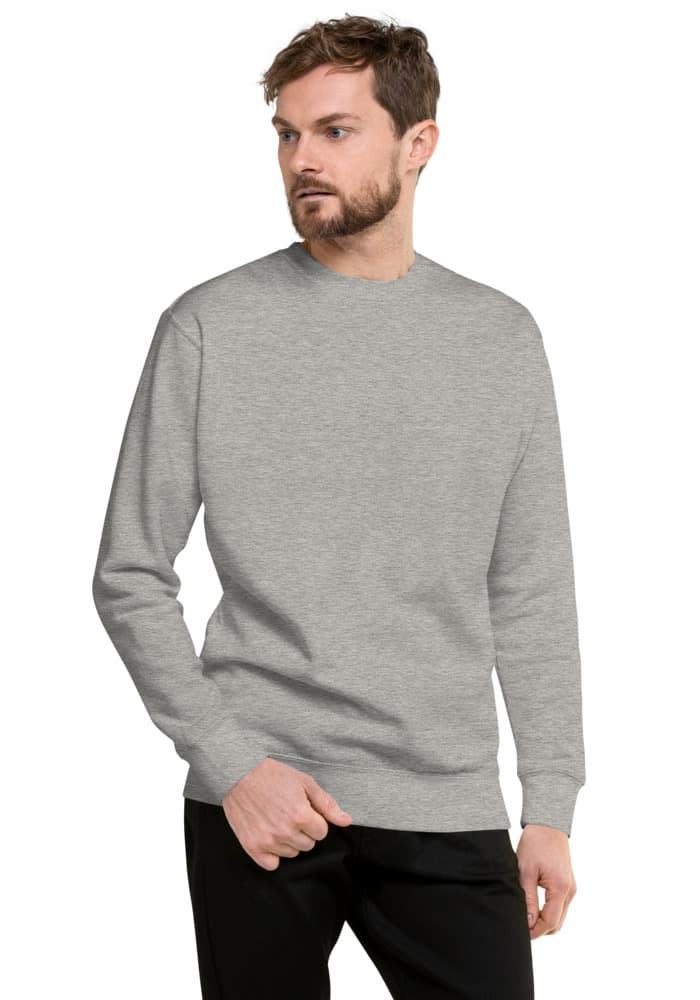 Unisex Premium Sweatshirt | Cotton Heritage M2480 — Carbon Grey