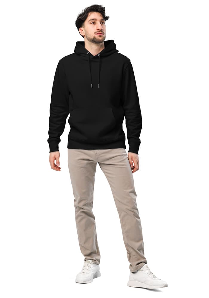 Unisex Essential Eco Cruiser 2.0 Hoodie | Stanley/Stella STSU177 — Black