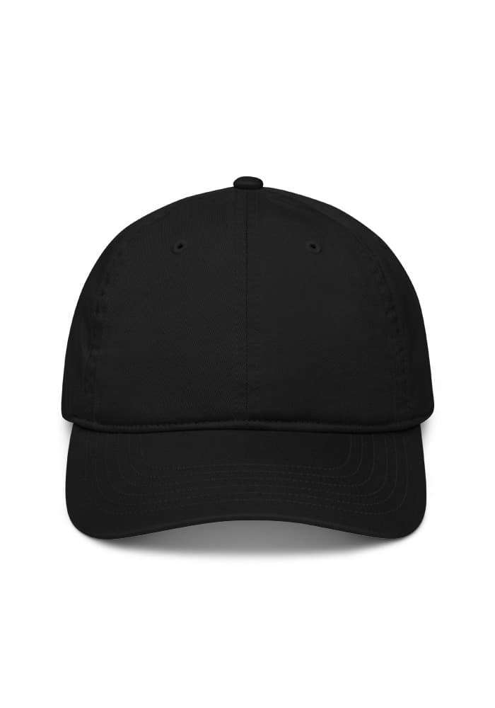 Organic Baseball Cap | Econscious EC7000 — Black