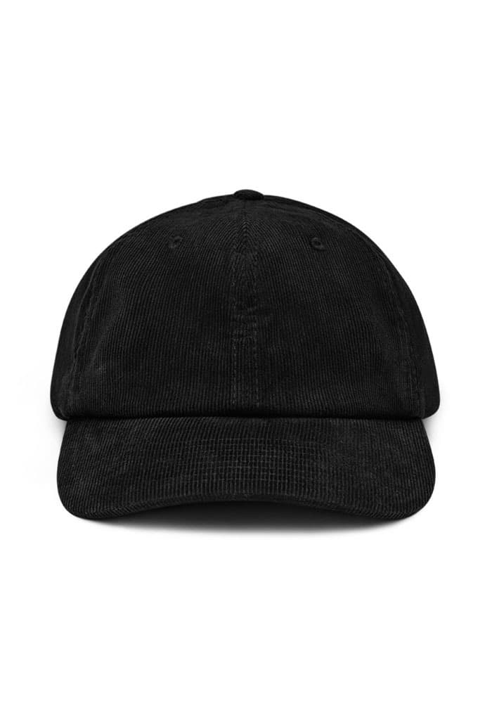 Corduroy Hat | Beechfield B682 — Black