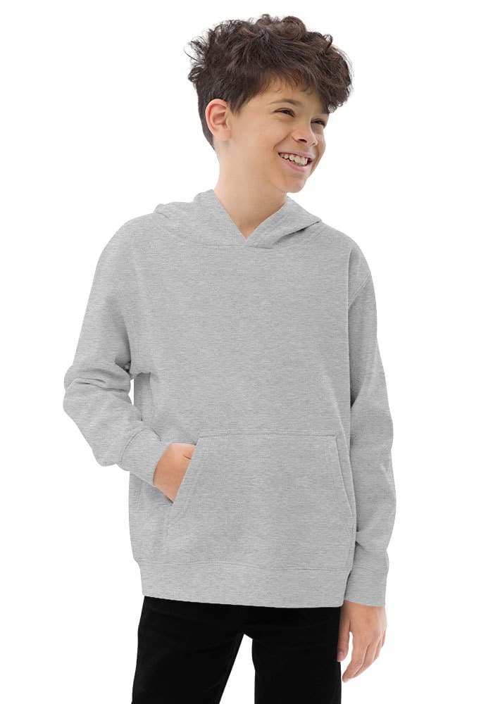Kids Fleece Hoodie | Cotton Heritage Y2550 — Athletic Heather