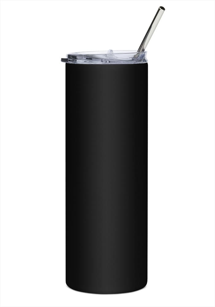 Stainless Steel Tumbler — Black