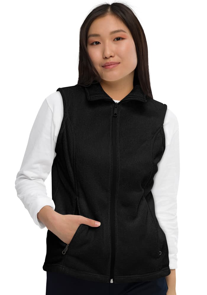Women's Columbia Fleece Vest | 212471 — Black