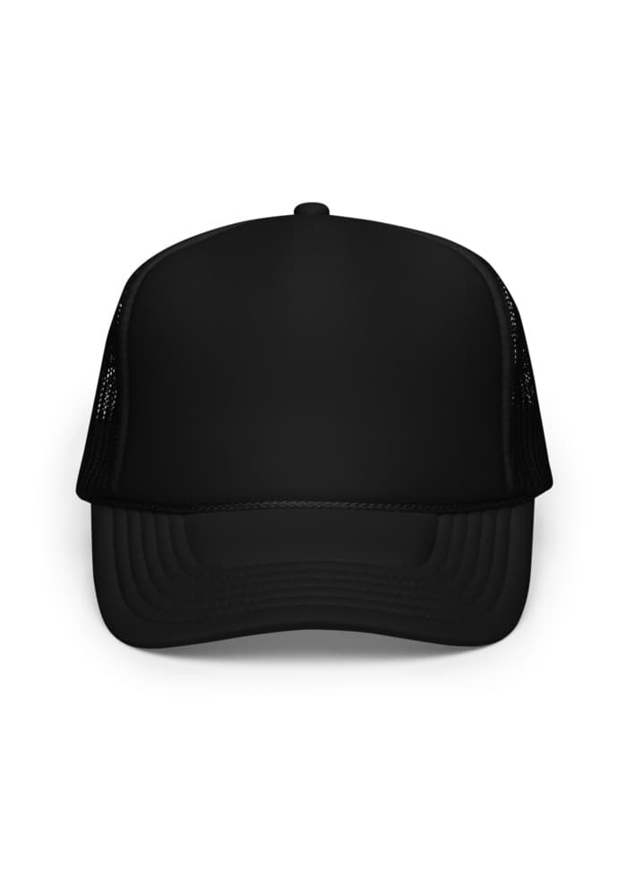 Foam Trucker Hat | Otto Cap 39-165 — Black