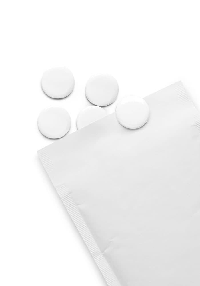 Set of Pin Buttons — White