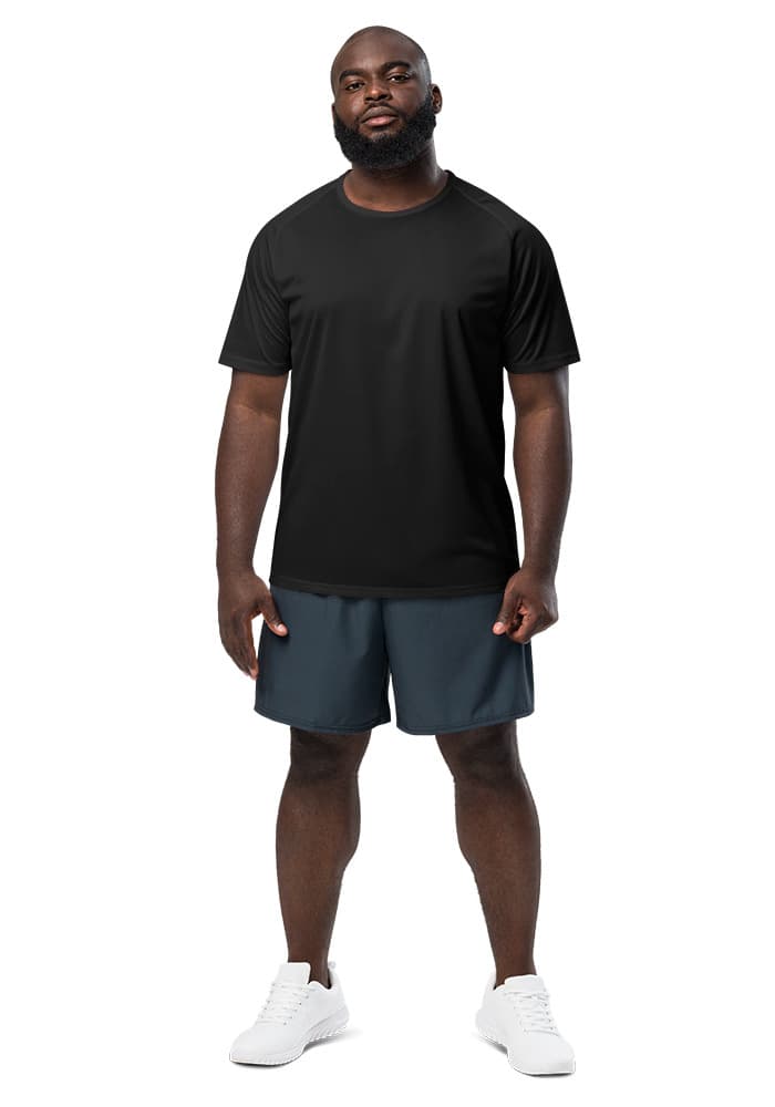 Unisex Sports Jersey | SOL'S 11939 — Black