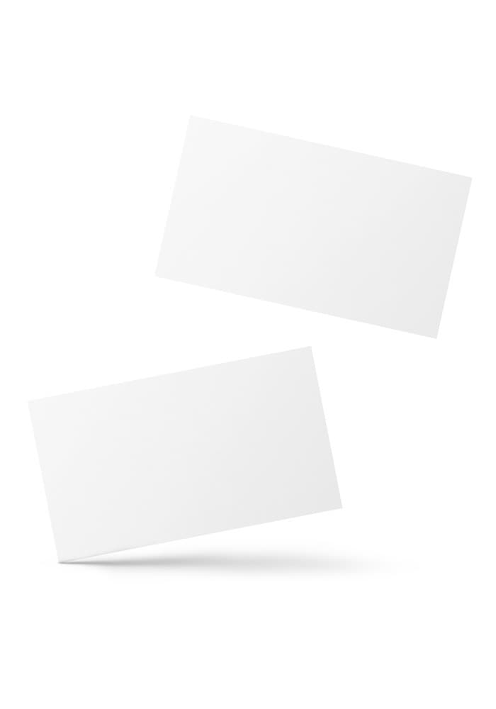 Set of Business Cards — White