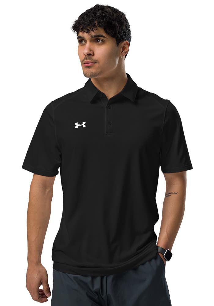 Men's Under Armour Performance Polo Shirt | 1370399 — Black