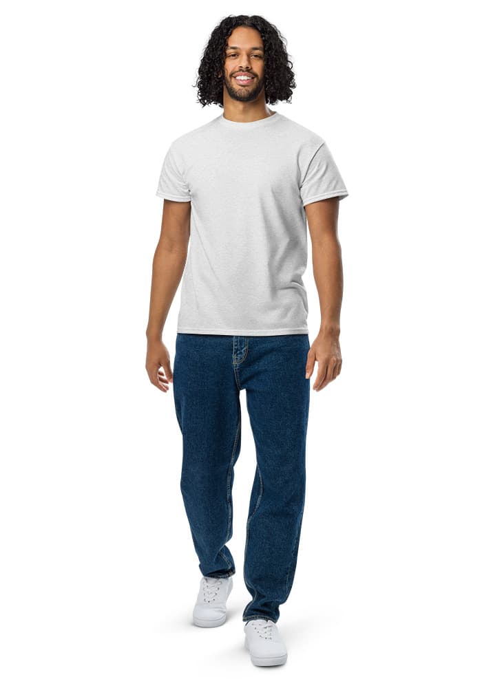 Unisex Sports Tee | Gildan 8000 — Ash