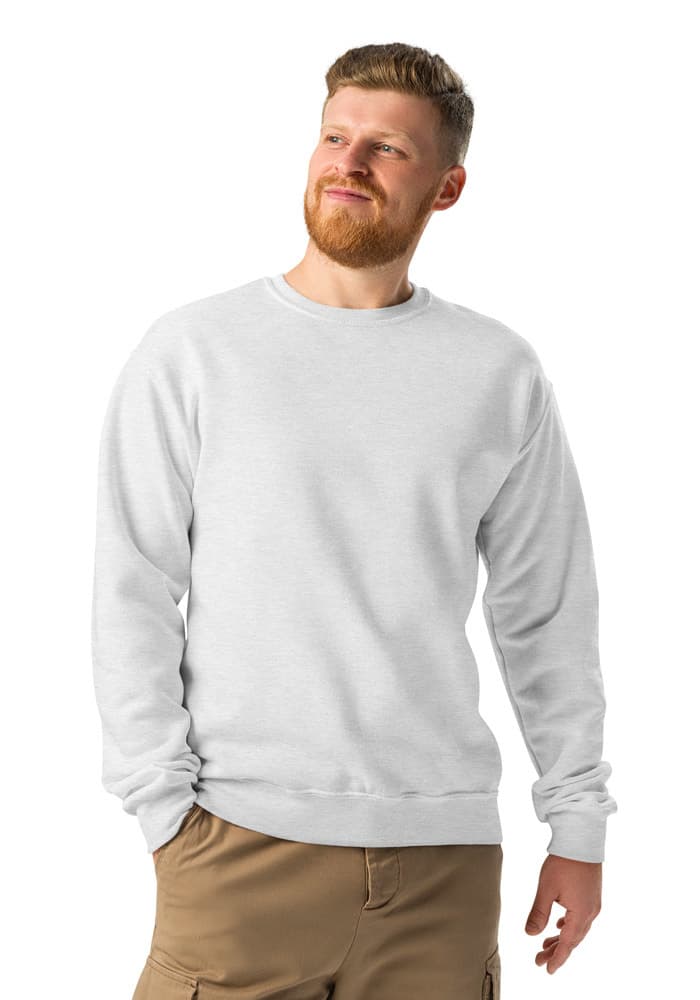 Unisex NuBlend Sweatshirt | Jerzees 562MR — Ash