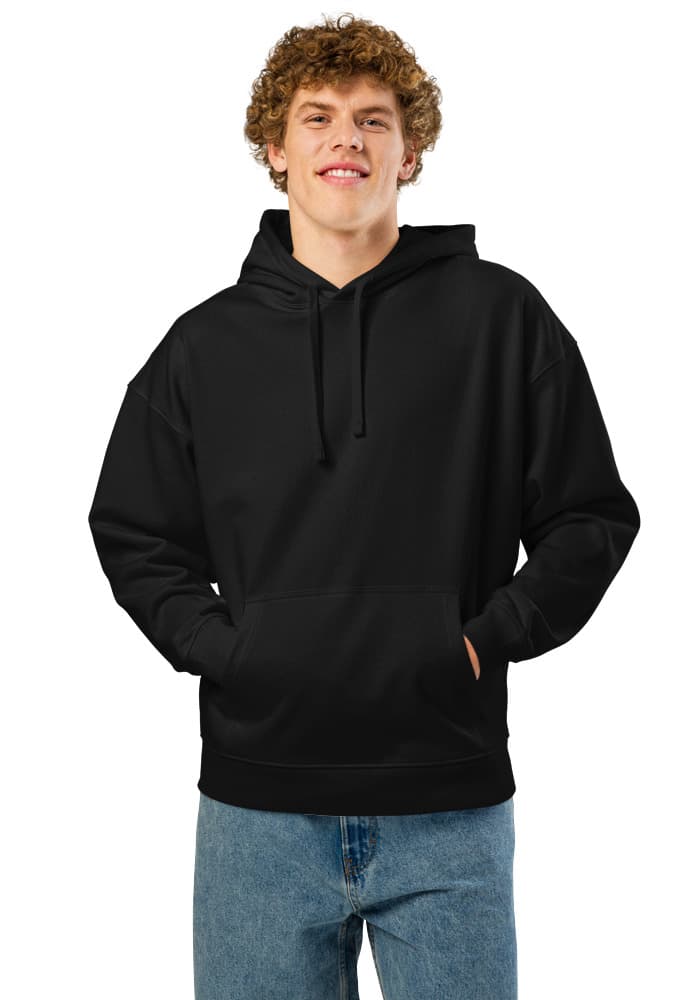 Unisex Organic Relaxed Slammer 2.0 Hoodie | Stanley/Stella SASU024 — Black