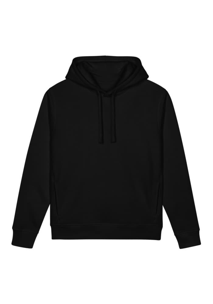 Unisex Organic Side Pocket Sounder Hoodie | Stanley/Stella SASU012 — Black