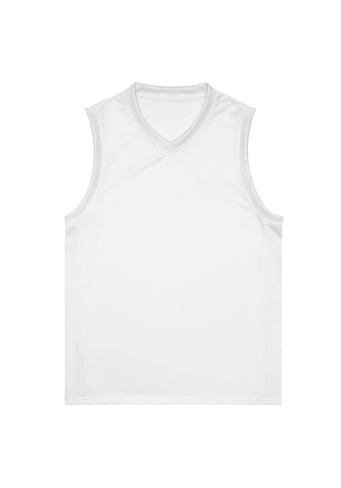 All-Over Print Premium Basketball Jersey — White