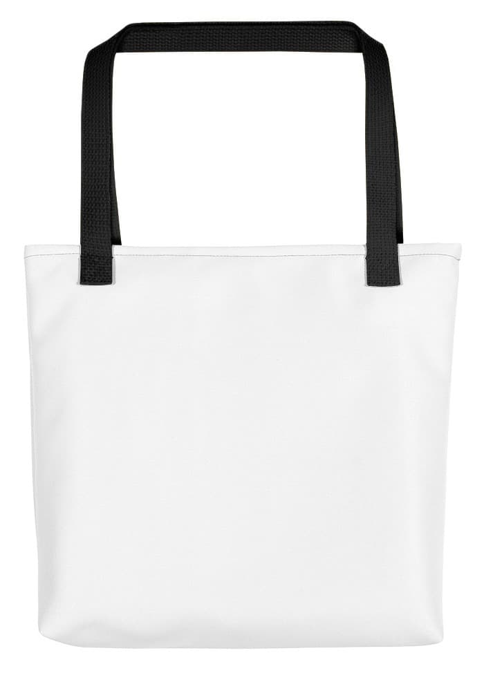 All-Over Print Tote Bag — Black