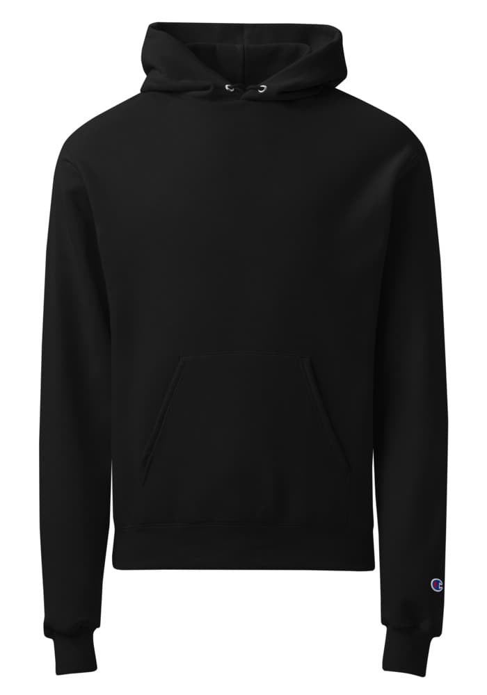 Unisex Champion Powerblend Hoodie | S700 — Black