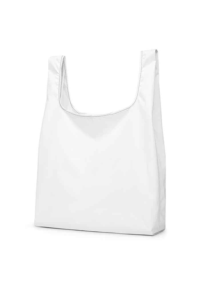 All-Over Print Shopping Bag — Black