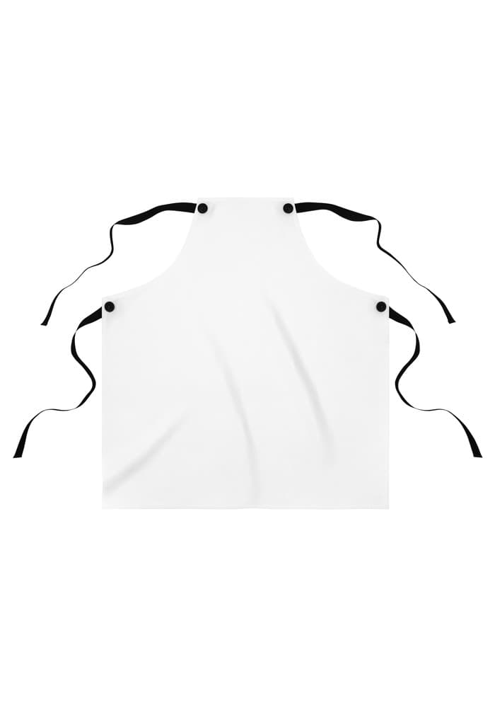 All-Over Print Apron — White