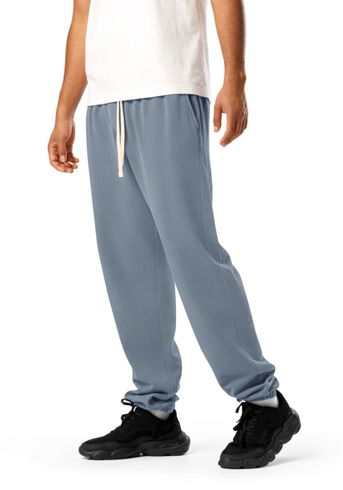 Unisex Garment-Dyed Fleece Sweatpants | Comfort Colors 1469 — Blue Jean