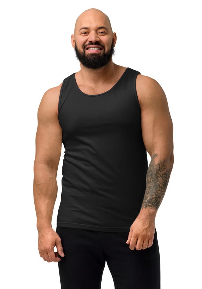 Unisex Garment-Dyed Tank Top | Comfort Colors 9360 — Black