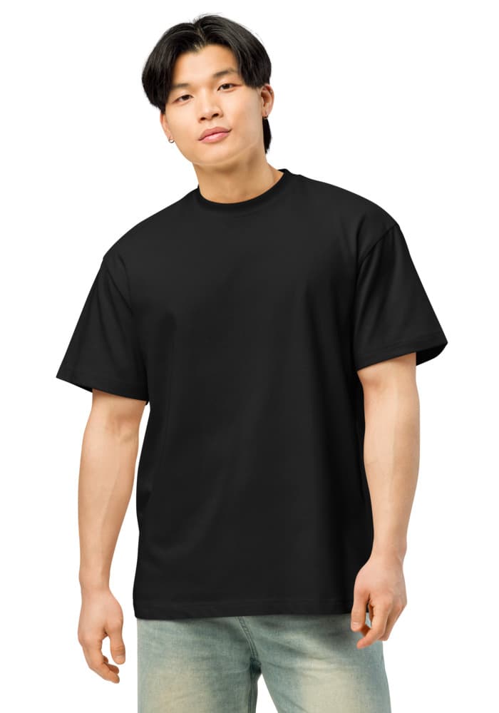 Men's Box Tee | Cotton Heritage MC1087 — Black