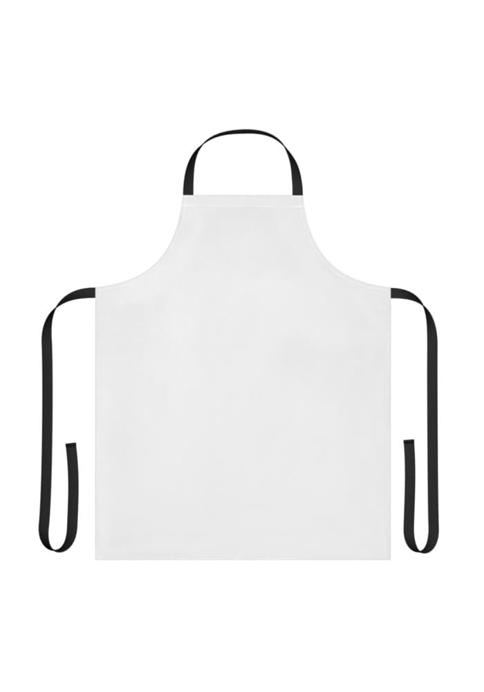 All-Over Print 5-Color Strap Apron — Black