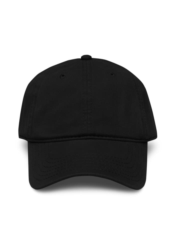 Otto Cap 18-772 | Garment-Washed Baseball Cap — Black
