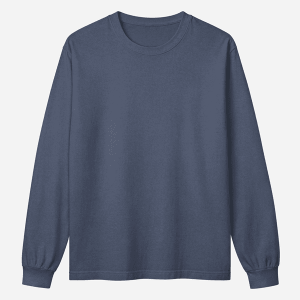 Unisex Garment Dye Heavyweight Long Sleeve Tee | Bella + Canvas 4851GD