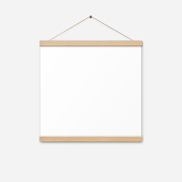 Enhanced Matte Paper Poster With Hanger (in)