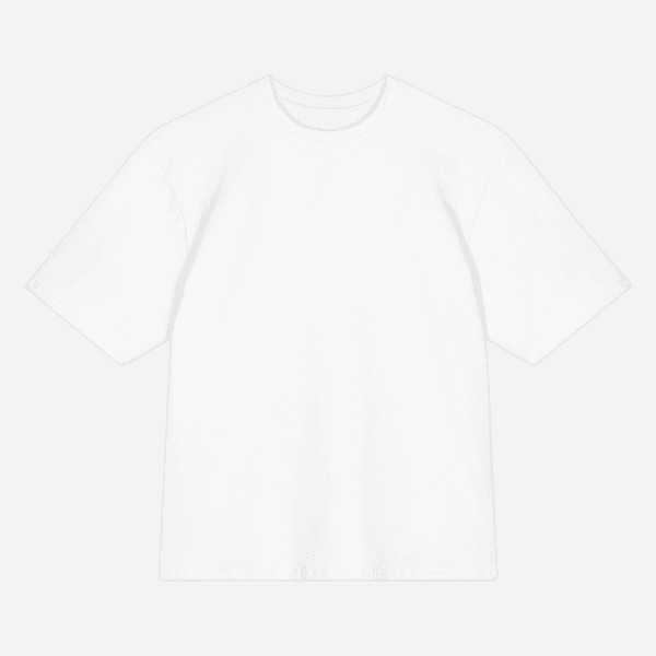 All-Over Print Oversized Cotton T-Shirt