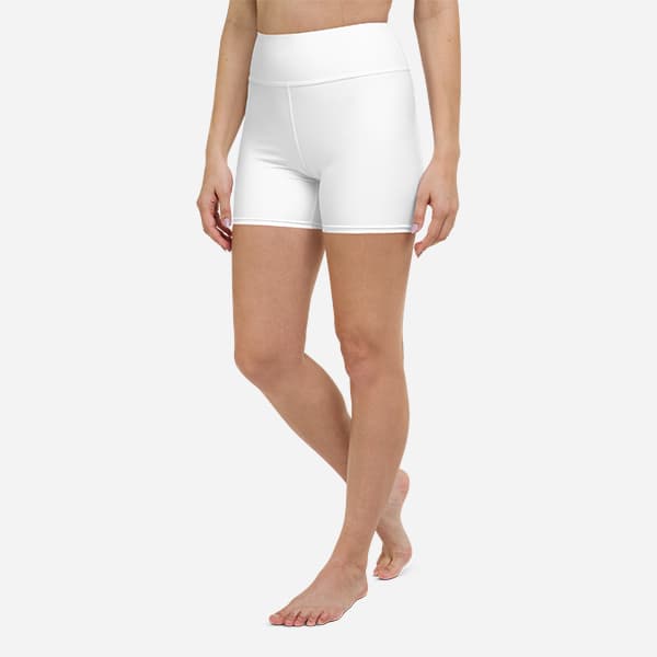 All-Over Print Yoga Shorts