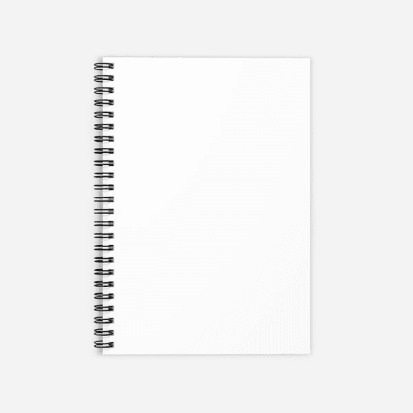 Ruled Line Spiral Notebook