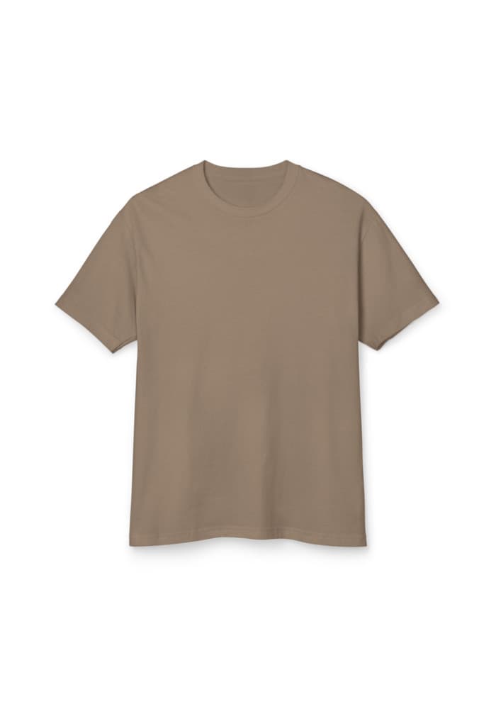 Unisex Garment-Dyed Heavyweight Cotton Tee | American Apparel 1301GD — Faded Brown