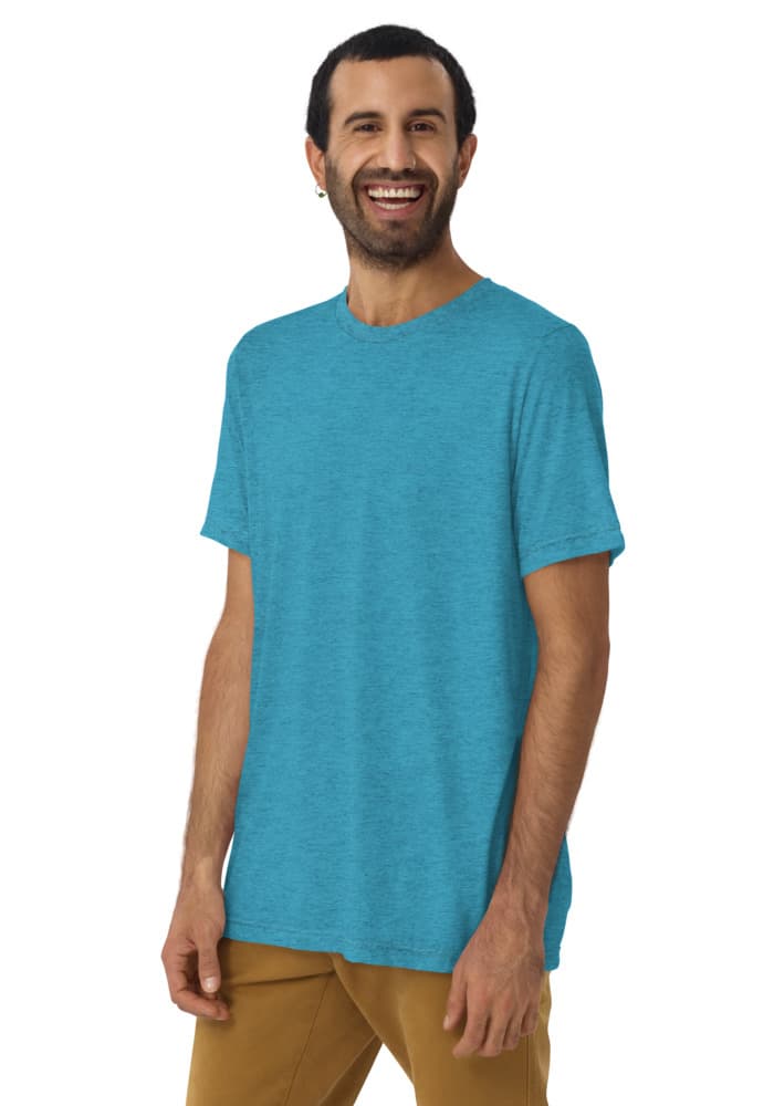 Unisex Tri-Blend T-Shirt | Bella + Canvas 3413 — Aqua Triblend