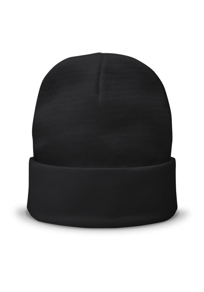 12" Cuffed Knit Beanie | Otto Cap 82-404 — Black