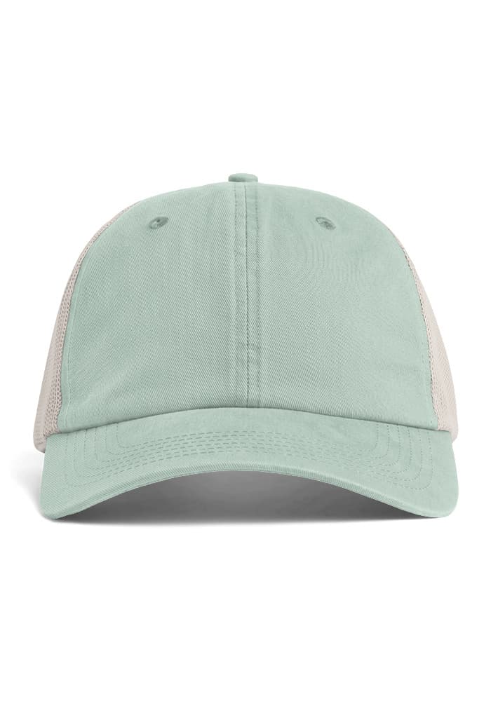 Sunwashed Trucker Cap | Comfort Colors CCST0 — Bay/Tan