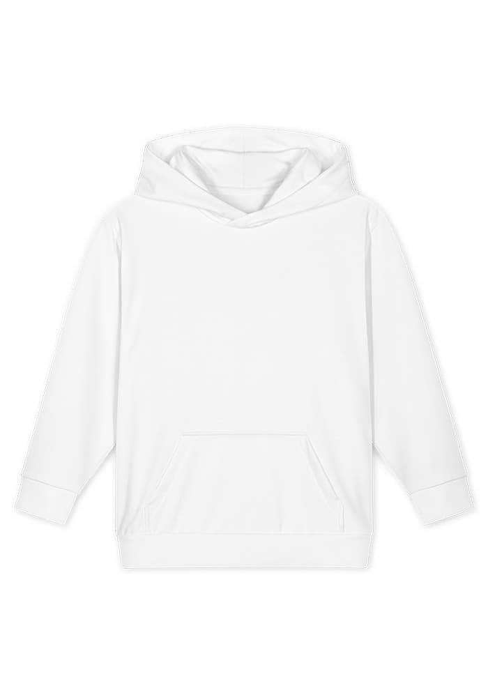 All-Over Print Youth Hoodie — White