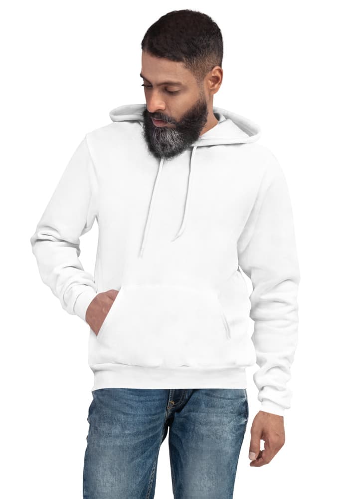 Unisex Pullover Hoodie | Bella + Canvas 3719 — White