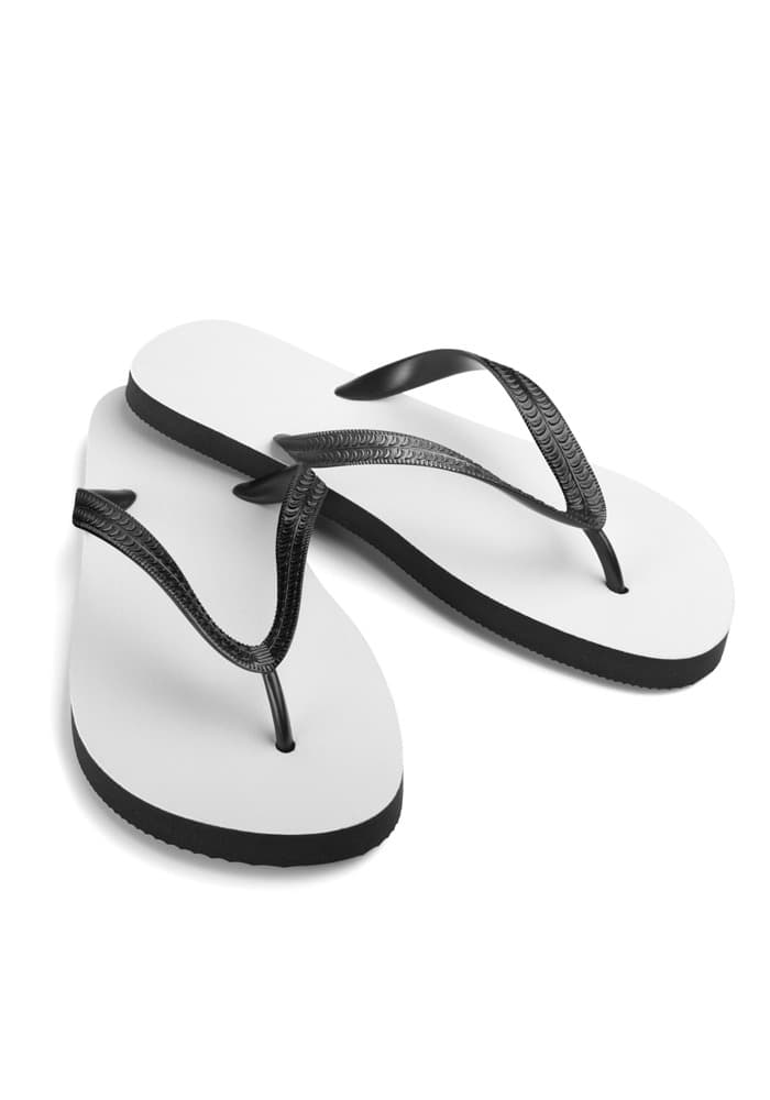 Sublimation Flip Flops — White