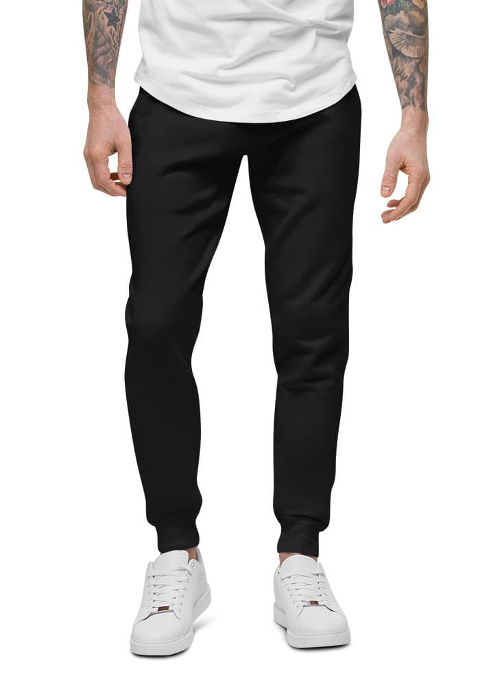 Unisex Fleece Sweatpants | Cotton Heritage M7580 — Black
