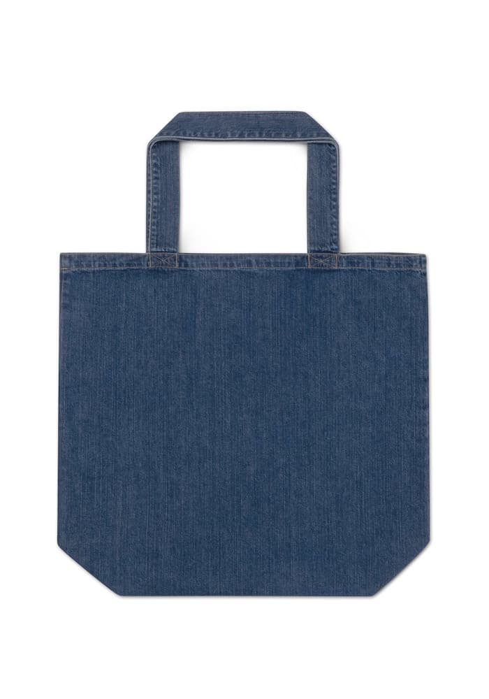 Organic Denim Tote Bag | Mantis M196 — Denim Blue