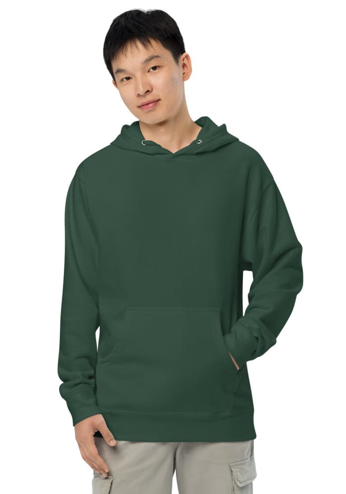 Unisex Midweight Hoodie | Independent Trading Co. SS4500 — Alpine Green